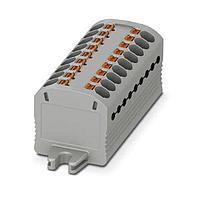 PHOENIX CONTACT 1001250 ບລັອກຕິມເນີລບຣິວດສ໌ DIN Rail PTFIX 1,5-F /7BU/2GY