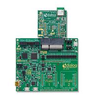 Dialog Semiconductor DA14531MOD-00DEVKT-P ຊຸດພັດທະນາ Bluetooth Low Energy Development Kit Pro ສໍາລັບມູນລະບົບ DA14531: ປະກອບດ້ວຍແຜ່ນຫຼັກ, ແຜ່ນລູກແລະສາຍສັບພັນ; ການນຳໃຊ້ຫຼັກແມ່ນການພັດທະນາແອັບ SW ແລະການວັດກຳລັງງານ