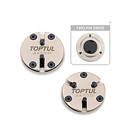 TOPTUL JGAR0202 2&amp;3 Pin Adjustable Brake Piston Wind Back Adapter Set (2pcs)