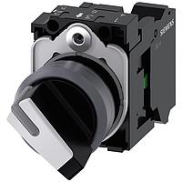 SIEMENS A6X30143348 ສະຫນັບສະຫນູນຫຼາຍທາງ SELECTOR SWITCH. O-I. ສີດຳ. ສີຂາວ