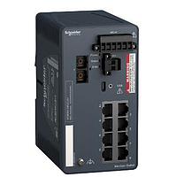SCHNEIDER MCSESM103F2CU0H ອຸປະກອນສະຫນັບສະຫນູນ Ethernet ທີ່ຈັດການໄດ້ Ethernet Switch, Industrial Managed Switch 8TX/2FX-MM - Harsh