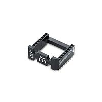 Mikroe MIKROE-4247 ປຸ່ມສອກເຕັດ & ອະແດບເຕີຣ໌ SOCKET mikroBUS 16 TH