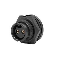 Switchcraft W7381-2SG-P-300 ຕົວເຊື່ອມມົດຕະຖານຮູບວົງມົນ Mini-Con-X Panel, 2-pin 16, ຜູ້ຍິງ, PC Tail (0.187 in), ຈຳນວນຫຼາຍ