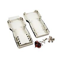 Hammond Manufacturing 1553TGYBAT ຝາປະຕູແບັດເຕີຣີ FR ABS/4AA Batt.Door 8.27x3.94x1.26" ສີເທົາ