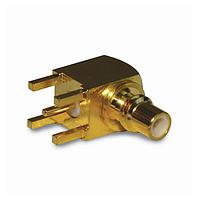 Amphenol RF 152123 ຕູ້ຕໍ່ PCB SMC ມຸມຂວາ JCK PCB ທອງ