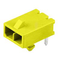 Molex 215760-2042 ພິບບີ Receptacle Micro-Fit+ Versa Color RA Header Thru Hole ແຖວດຽວ 2 Ckts (Au) GloWire Ylw