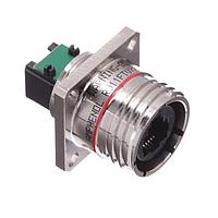 Amphenol Socapex RJ11FTVX2SA1N ຮັບກັບຮູບສີ່ແຂວງທີ່ມີຝາປິດຮູບວົງກົມ ATEX ນິເຄວ