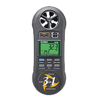 EXTECH 45160 3-in-1 ຄວາມຊຸ່ມຊື່ນ, ອຸນຫະພູມ ແລະເຄື່ອງວັດແທກກະແສລົມ (30m/s)