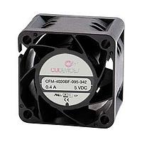 Same Sky (formerly CUI Devices) CFM-4020BF-155-212 ພັງລົມ DC Axial Fan dc axial fan, 40 mm square, 20 mm, 12 Vdc, ball, 5500 RPM, 6.88 CFM