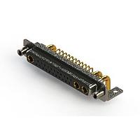 EDAC 630-25W3640-3N6 ຕູ້ຕິດຕໍ່ D-Sub ປະສົມມຸມຂວາ ຕູ້ຕິດຕໍ່ພະລັງງານ Combo D-Sub