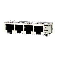 Molex 44150-0006 Ganged 8/8 4 PORTS RA LOW PROFILE