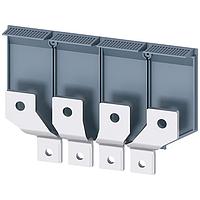 SIEMENS 3VA94740QC00 ຕົວເຊື່ອມບັດ Bus Connector BREAKER 3VA6 600 FRNT OFFSET BUS BARS 4P