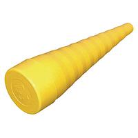 Essentra Components HSPLARGE ອຸປະກອນຕິດຕັ້ງທ່ອງແລະເຄື່ອງສະຫມັກຂອງທ່ອງໃຫຍ່ ປຸ່ມບໍລິການທ່ອງ: ຍາງເຫຼືອງ