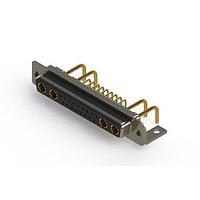 EDAC 630-21W4650-1N4 ຕູ້ຕິດຕໍ່ D-Sub ປະສົມມຸມຂວາ ຕູ້ຕິດຕໍ່ພະລັງງານ Combo D-Sub