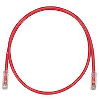 Panduit UTPSP18MRDY ສາຍສັ້ນສີທອງ Cat 6, Cat 6, ສາຍ UTP ສີແດງ