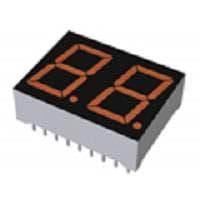 ROHM Semiconductor LBP-602DA2R ຈອກສະແດງຕົວເລກ LED ສອງຫຼັກ LED ສະແດງ Anode ສີສຸດສົ່ມ 14.3mm