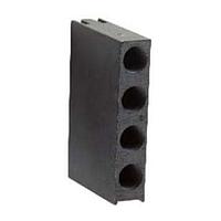 BIVAR H-401C ອຸປະກອນຕິດຕັ້ງ LED ຕົວຢືດ LED 3mm 4 ລະດັບ ສີດຳ