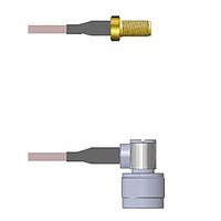 Amphenol Custom Cable Q-2V02C0005072i ສາຍສະບັບ RF SMA-SJ/N-RP G316 72I