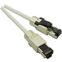Stewart Connector CA81-020M-01 Cat 8.1 RJ45 CAT 8.1 ເປັນ CAT 8.1 ສາຍສະເໜີ Patch Cord 2m