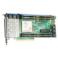 Bittware XUPP3R-0105 ບັດເຮັດໄວ Xilinx Virtex VU9P Speed Grade -3 UltraScale+ PCIe ບັດ 4x QSFPs 1-S Heat Sink