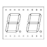 Lumex LDD-A4302RI ຈອງສະແດງຕົວເລກ ຈອງສະແດງ LED