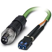 PHOENIX CONTACT 1408864 ການປະກອບສາຍເສັ້ນແສງ Fiber Optic Cable Assemblies FOC-PN-B-1000/M12- C/SCRJ/2