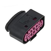 AMP Connectors - TE Connectivity 1719105-1 ກອງຢູ່ຮັບສະບັບ 14POS,JPT,REC .HSG,BK