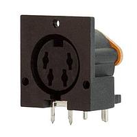 Same Sky (formerly CUI Devices) SDD-130J ຕົວເຊື່ອມ DIN, 13P jack, rt, ຜ່ານຮູ