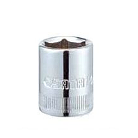 SATA 11314 1/4" DR. 6PT. SOCKET (S.A.E.)/(METRIC)