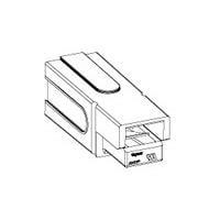 AMP Connectors - TE Connectivity 1604062-1 ພາວເລີ້ມໃຫ້ກັບບອດ HSG SUB-ASY BLUE 180A