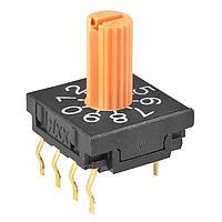 NKK Switches FR01KR10P-W ສະຫນັບສະຫນູນການສະຫນອງ DIP ROTARY