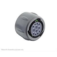 Eaton Souriau-Sunbank UTSX614E12SX ປລັກສ໌ Plug, ບໍ່ມີກະແປງຫຼັງ, ມີຕໍ່ສົ່ງສາຍຍິງຍິງ 12 ຕົວ, IP68/69K ໃນສະພາບບໍ່ໄດ້ຕ້ອງການ, ການກຳນົດກະແປງ X