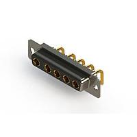 EDAC 630-5W5-640-1N1 ຕູ້ຕິດຕໍ່ D-Sub ປະສົມມຸມຂວາ ຕູ້ຕິດຕໍ່ພະລັງງານ Combo D-Sub