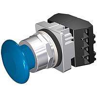 SIEMENS 52PM9W5G ປຸ່ມກົດ PUSHBUTTON,MOM,BLU,1 3/4" PLST,2POS,2NC