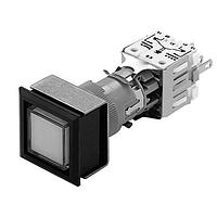 EAO 902-.000-0P ປຸ່ມກົດສະຫນອງ 5A 250VAC 2NC 2NO Act Sqr IP40