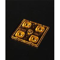 Ledil C18606_AMBER-2X2-VSM ເລນສ໌ແສງສວ່າງ LED IESNA ປະເພດ V ສໍາລັບແສງສວ່າງພື້ນທີ່ກວ້າງ