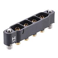 Harwin KA1-MV10405M2 ຕົວເຊື່ອມຕໍ່ 4P M SIL VRT Thr brd CNCTR W/RVRS FIX