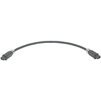 HARTING 33572110105002 ການປະກອບສາຍເສັ້ນແສງ Fiber Optic Cable Assemblies CBL ASY FO HYB LC DPLX DC OUTD 10M