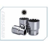 Crossman 96-545 1/2 inch Drive Standard - 12 Point Sockets ( short, 13 mm)