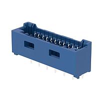 Molex 503159-1304 ຮອງສະໜອງສະເພາະ & ສາຍສະໜອງ 1.5W/BSGLDIPSTRecAssy13CktW/BosWKnkBlue