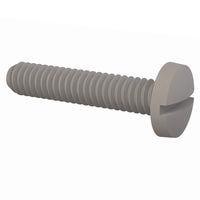 Essentra Components 012520B125 Machine Screw Binder Slotted Screw, 1/4-20 Thread, 1 1/4 in Lg