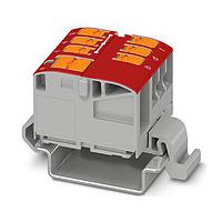 PHOENIX CONTACT 1019544 ບລັອກຕໍ່ສາຍບົດບັນທຶກ DIN Rail Terminal Blocks PTVFIX 6/6X2,5-NS35A RD
