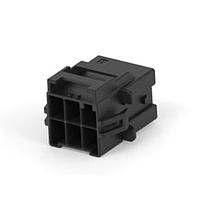 AMP Connectors - TE Connectivity 1-2232264-1 ຮອດເດີແລະຮູງສາຍສະຫນອງ PTL 2X3 CAP PANEL MT HOT WIRE KEY A BLK
