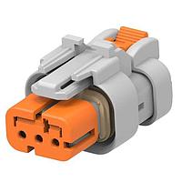 DEUTSCH - TE Connectivity 2320921-4 ກອງຫ້ອງ AS16 HT, ປລັກ, 3P, ການປິດມາດຕະຖານ, CodeD