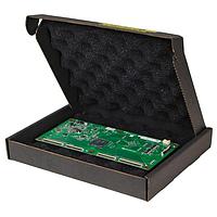 Protektive Pak 37035 ກະດານວົງຈອນ CIRCUIT BOARD SHIPPER W/BLACK FOAM, 10-1/2 X 8-1/2 X 1-1/2