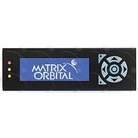 Matrix Orbital EGLK19264A-7T-USB-WB-MT ຈໍສະແດງກາຣຟິກ LCD Grph Disp USB, 5V ຂໍ້ຄວາມສີຟ້າ/ພື້ນຫຼັງສີຂາວ