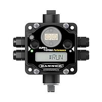 Banner Engineering DX80N2X1S-P6 NB ໂມດູນເນັດວິກ DX80 Perf 2.4 GHz Node IP67; ສາຍອະນທີນາຂະໜາດຍືດໄດ້; ບໍ່ມີແບດເຕີຣີ