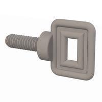 Essentra Components 0125020FHWS075 ກຸມນິ້ວ ກຸມປີ້ງ, ຫົວແບບແກ້ວ, ການດັບກະດູກ 1/4-20