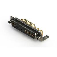 EDAC 630-36W4240-1N6 ຕູ້ຕິດຕໍ່ D-Sub ປະສົມມຸມຂວາ ຕູ້ຕິດຕໍ່ພະລັງງານ Combo D-Sub