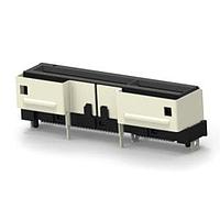 AMP Connectors - TE Connectivity 2331813-1 ສາຍສັ້ນສ່ວນປະກອບຫົວກົງ, 84P, ຕັ້ງພູມ, SLIVER 2.0